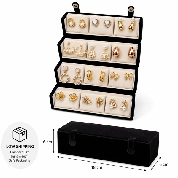 Velvet_Earring_Organizer_Box_With_Foldable_Trays