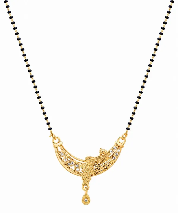 Peacock_Pendant_Beaded_Mangalsutra_Chain