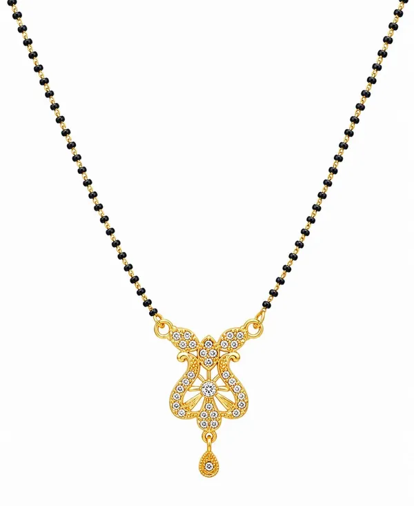 Mangalsutra_With_Floral_Pendant