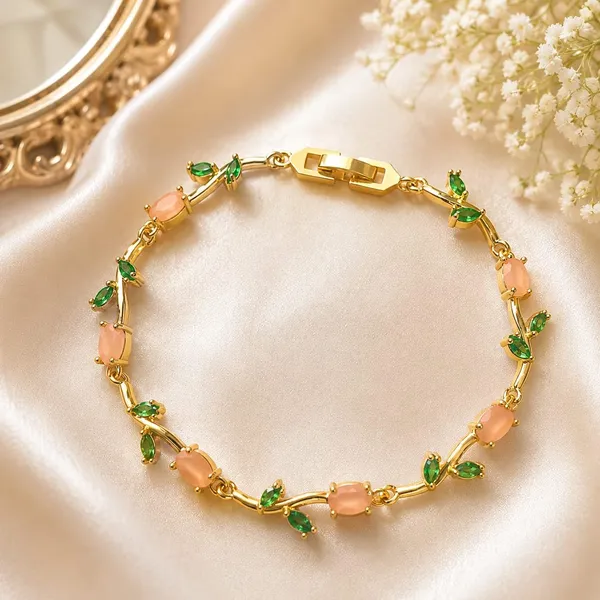 Stone_Leaf_Design_Bracelet
