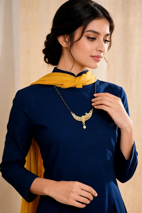 Peacock_Pendant_Beaded_Mangalsutra_Chain