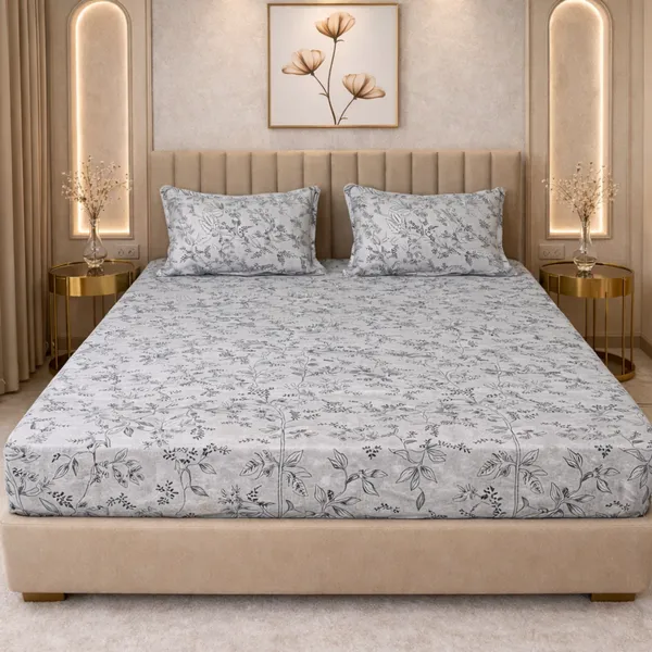Silver_Grove_Double_Bedsheet_Set_1_Bedsheet_2_Pillow_Covers