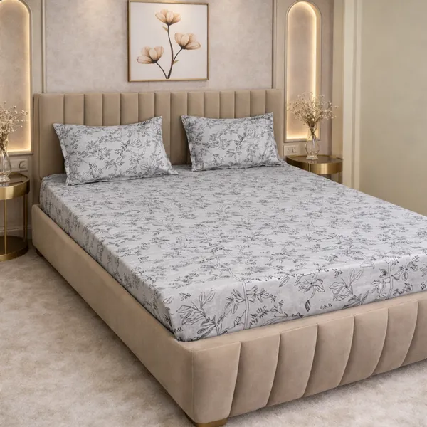 Silver_Grove_Double_Bedsheet_Set_1_Bedsheet_2_Pillow_Covers