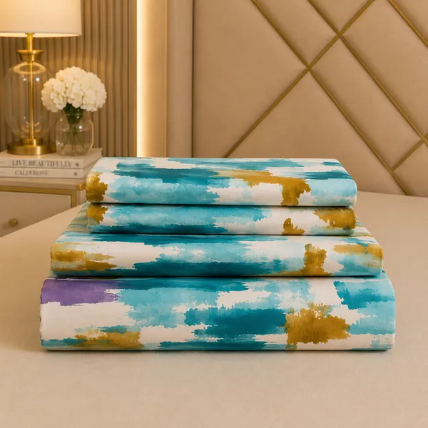 Ocean_Mist_5_Pcs_Double_Bedsheet_Set_1_Bedsheet_4_Pillow_Covers