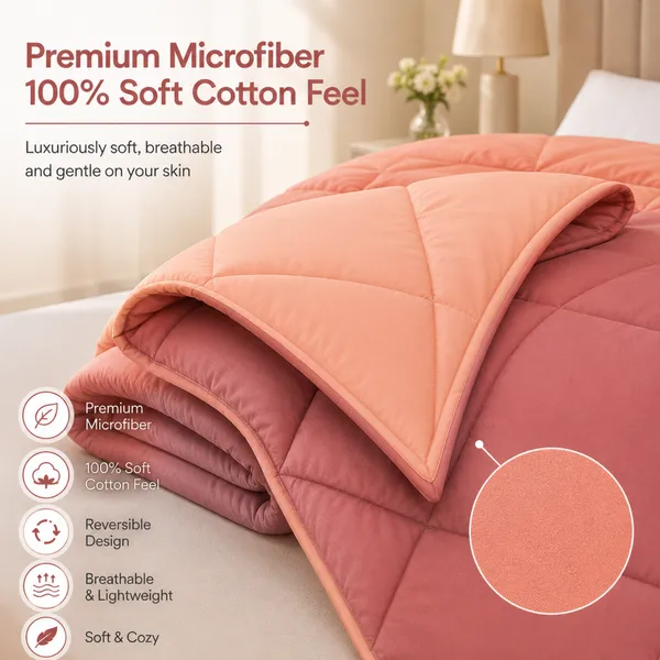 Reversible_Double_Bed_Comforter_150_Gsm_Peach_Blush_Default_Title