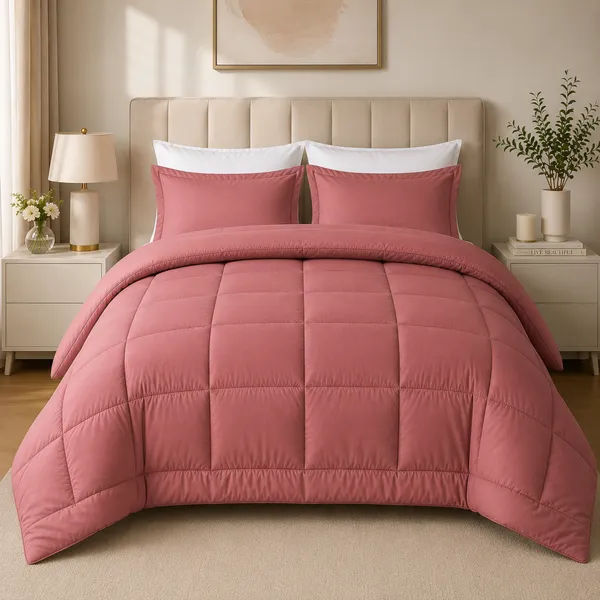 Reversible_Double_Bed_Comforter_150_Gsm_Peach_Blush_Default_Title