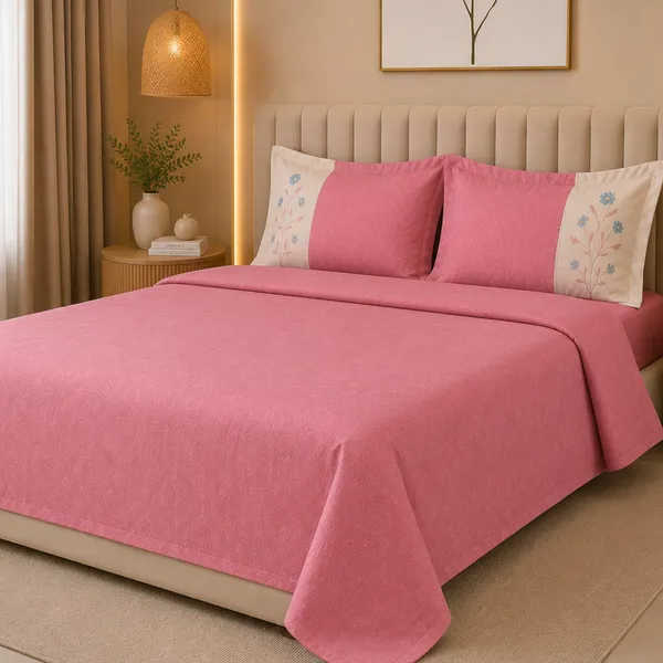Italian_Embroidery_3pcs_King_Bedsheet_Set_1_Bedsheet_2_Pillow_Covers_Rosa_Cipria