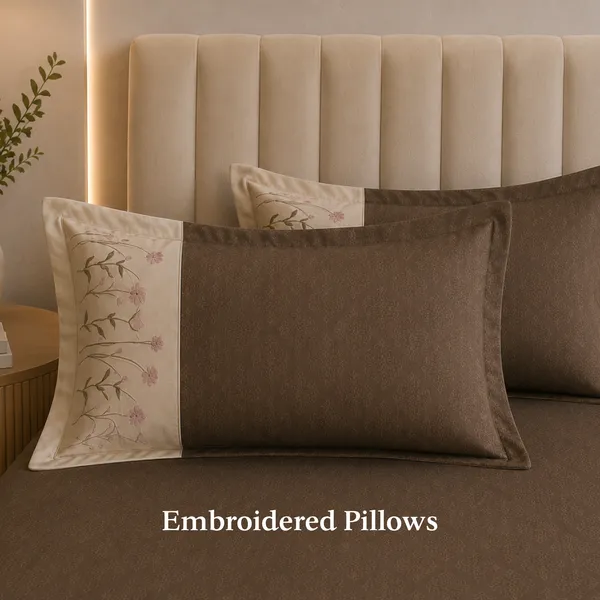 Italian_Embroidery_3pcs_King_Bedsheet_Set_1_Bedsheet_2_Pillow_Covers_Moka