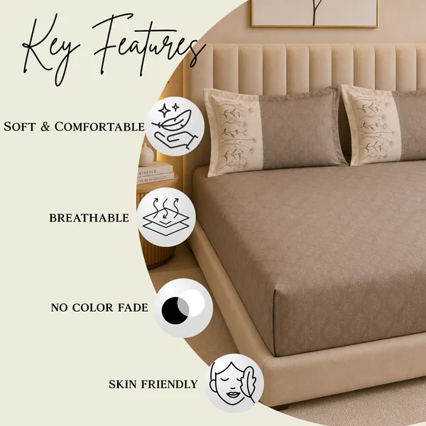 Italian_Embroidery_3pcs_King_Bedsheet_Set_1_Bedsheet_2_Pillow_Covers_Tortora
