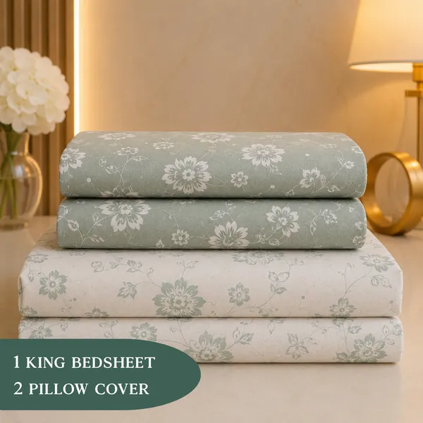 Willow_Mist_King_Size_Bedsheet_Set_1_Bedsheet_2_Pillow_Covers