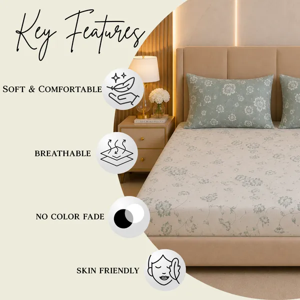 Willow_Mist_King_Size_Bedsheet_Set_1_Bedsheet_2_Pillow_Covers