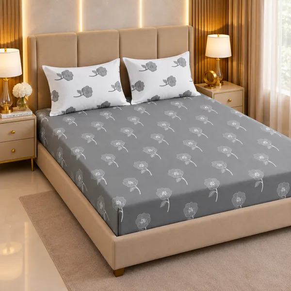 Ash_Bloom_King_Size_Bedsheet_Set_1_Bedsheet_2_Pillow_Covers