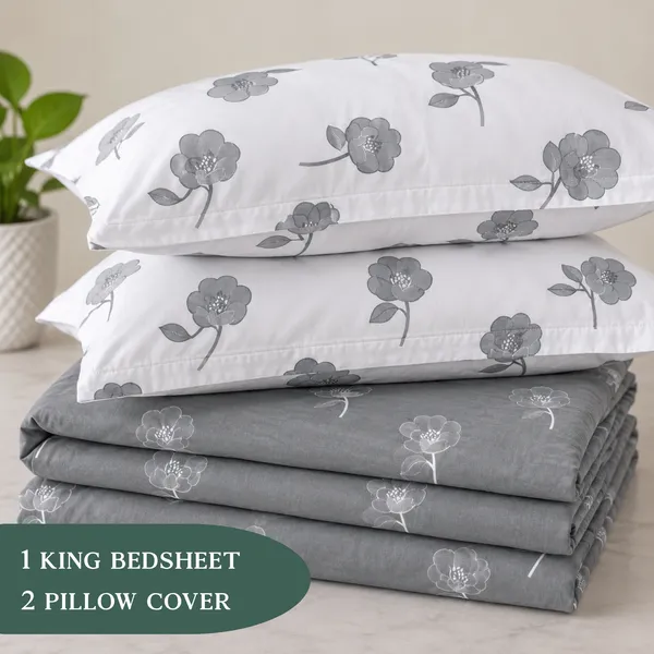 Ash_Bloom_King_Size_Bedsheet_Set_1_Bedsheet_2_Pillow_Covers