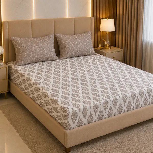 Microfiber_Modern_Solid_White_King_Bed_Sheet_Set