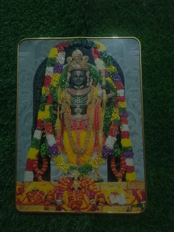 Ram_Lala_crystal_photo_frame_wall_hanging