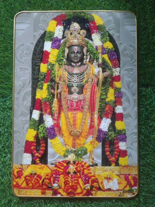 Ram_Lala_crystal_photo_frame_wall_hanging