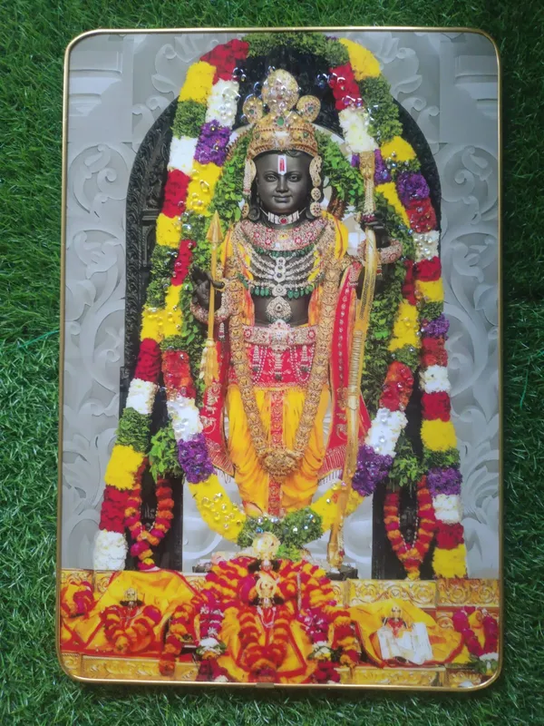 Ram_Lala_crystal_photo_frame_wall_hanging