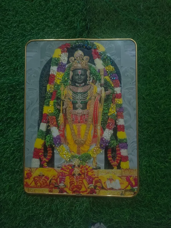 Ram_Lala_crystal_photo_frame_wall_hanging