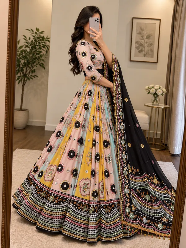 Multicolor_Embroidered_Lehenga_Choli_for_Women