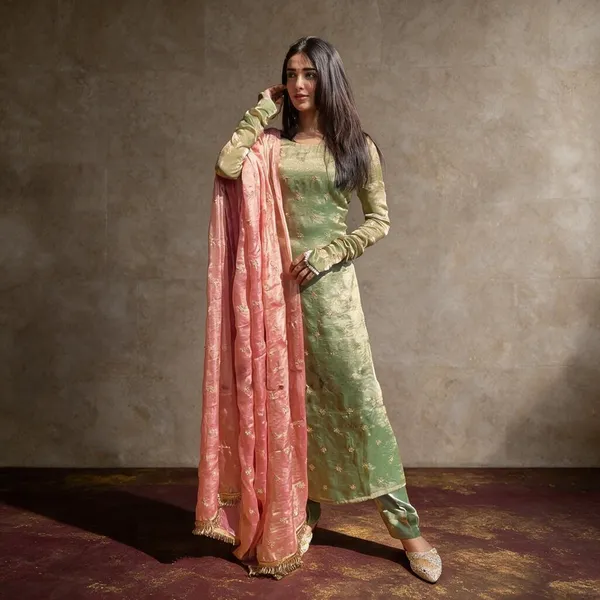 Green_Cotton_Printed_Straight_Kurta_Set_For_Women