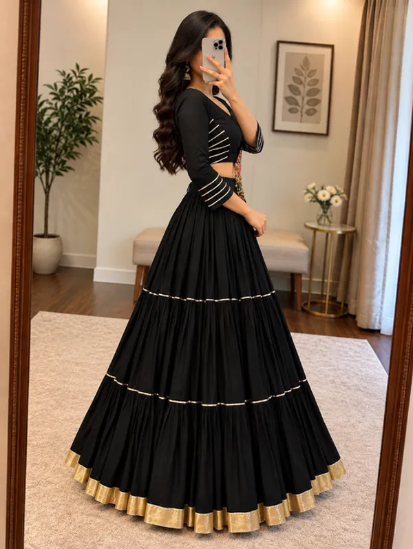 Black_Flared_Lehenga_Set_for_Women