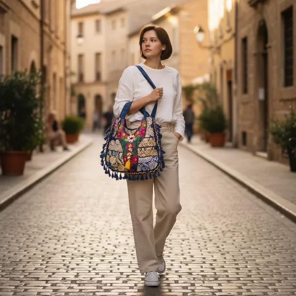 Handmade_Cotton_Patchwork_Tote_Bag_For_Women_Multicolour_Large_Double_Handle_With_Zipper_Rajasthani_Embroidered_Shoulder_Bag