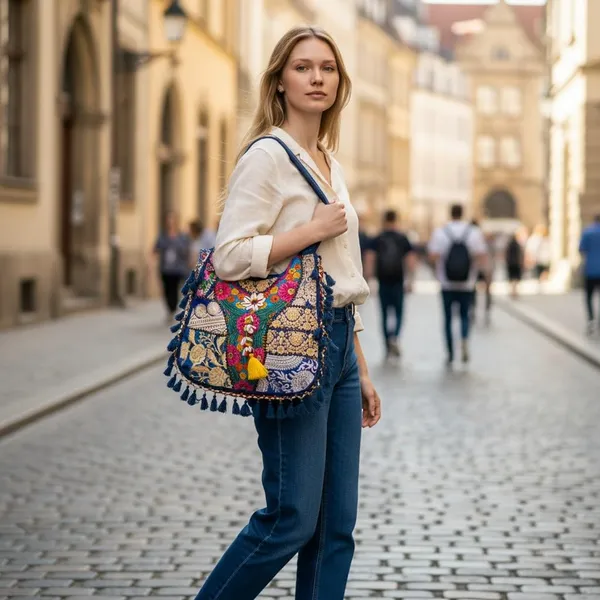 Handmade_Cotton_Patchwork_Tote_Bag_For_Women_Multicolour_Large_Double_Handle_With_Zipper_Rajasthani_Embroidered_Shoulder_Bag