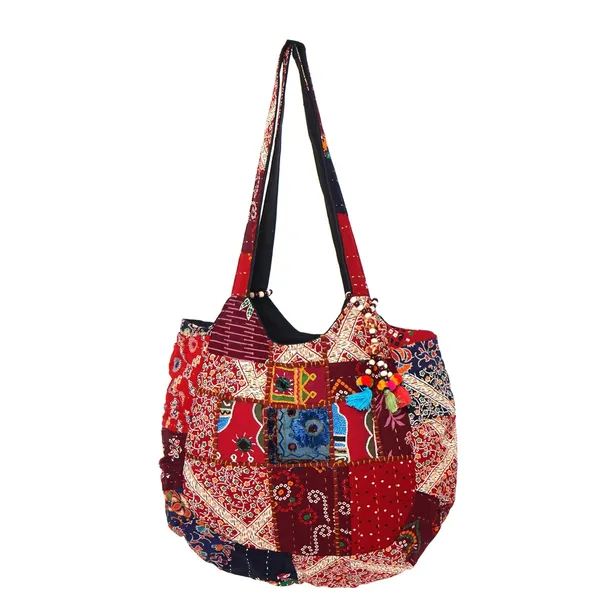 Handmade_Cotton_Patchwork_Tote_Bag_Multicolour_Double_Handle_Women_S_Shoulder_Bag_Pure_Cotton_Tote_Bag_Handmade_Patchwork_Design