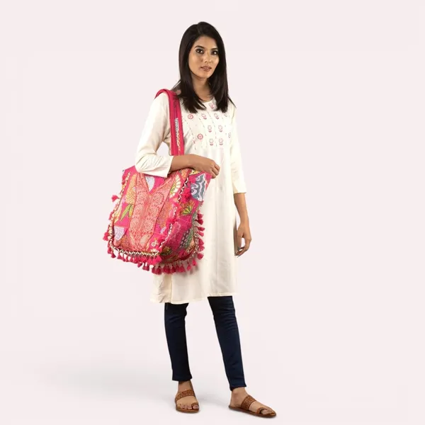 Handmade_Cotton_Patchwork_Tote_Bag_Multicolour_Double_Handle_Women_S_Shoulder_Bag_Pure_Cotton_Tote_Bag_Handmade_Patchwork_Design