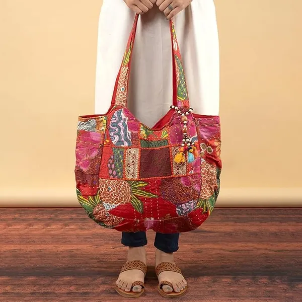 Handmade_Cotton_Patchwork_Tote_Bag_Multicolour_Double_Handle_Women_S_Shoulder_Bag_Pure_Cotton_Tote_Bag_Handmade_Patchwork_Design