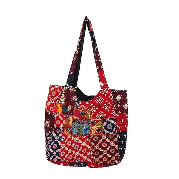 Handmade_Cotton_Patchwork_Tote_Bag_Multicolour_Double_Handle_Women_S_Shoulder_Bag_Pure_Cotton_Tote_Bag_Handmade_Patchwork_Design