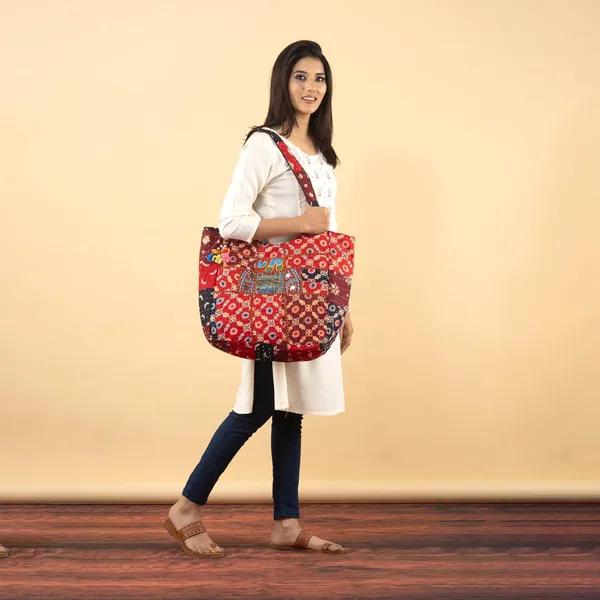 Handmade_Cotton_Patchwork_Tote_Bag_Multicolour_Double_Handle_Women_S_Shoulder_Bag_Pure_Cotton_Tote_Bag_Handmade_Patchwork_Design