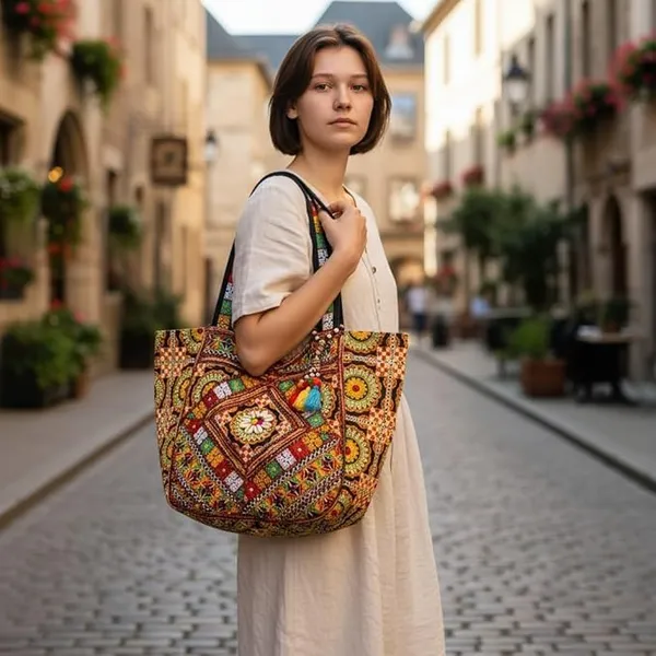 Handmade_Cotton_Patchwork_Tote_Bag_Multicolour_Double_Handle_Women_S_Shoulder_Bag_Pure_Cotton_Tote_Bag_Handmade_Patchwork_Design