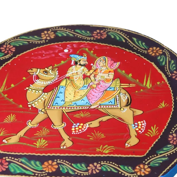 Dhola_Maru_Hand_Painted_Wooden_Elephant_Stool_Table_35x_30_X_30_Cm_Handcrafted_Rajasthani_Art_Side_Table_Traditional_Ethnic_Home_Decor_Seating