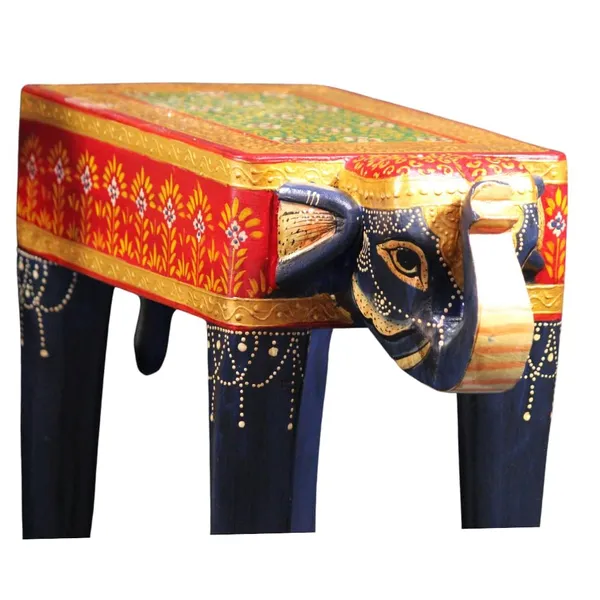 Wooden_Beautiful_Painted_Nightstand_Table_Home_Decors_Amazing_Design_Handicraft_Table_Bedroom_Decors_Lovely_Bedside_Table