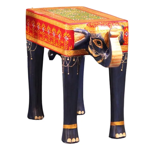 Wooden_Beautiful_Painted_Nightstand_Table_Home_Decors_Amazing_Design_Handicraft_Table_Bedroom_Decors_Lovely_Bedside_Table
