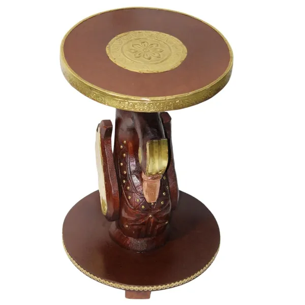 Handcrafted_Wooden_Swan_Side_Table_Antique_Finish_Hand_Carved_Accent_Table_With_Brass_Detailing_Decorative_End_Table_For_Living_Room_Bedroom_Brown