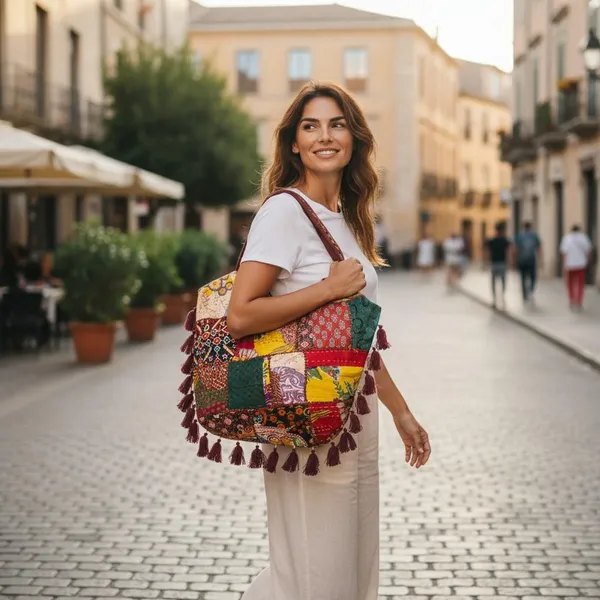 Product_Summary_Rajasthani_Embroidered_Women_S_Shoulder_Bag_Large_Multicoloured_Pure_Cotton_Tote_Bag_Handmade_Patchwork_Design_15_Litre_Capacity_With_Zipper_Closure