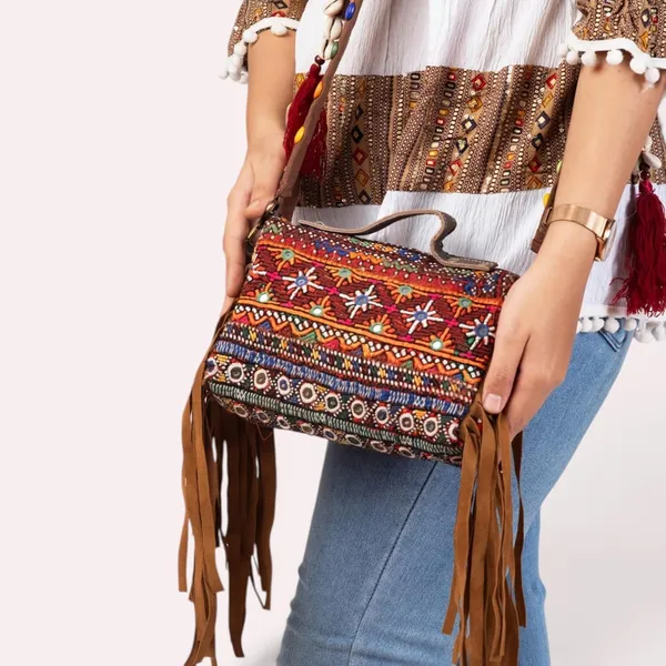 Preet_Gallery_Rajasthani_Patchwork_Cross_Body_Handbag_With_Detachable_Sling_Pattern_For_Women_And_Girls_Festivals_Or_Parties_Multicolor