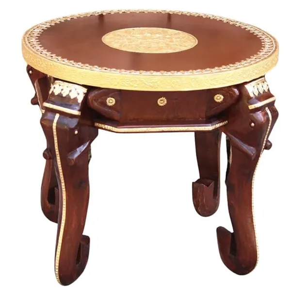 Coffee_Table_Brass_Embossed_Wooden_Cocktail_Home_Decors_Lamp_Table_Showpiece_Elephant_Table_Round_Brass