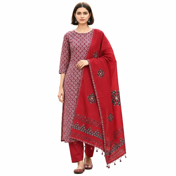 Ajrakh_Printed_Cotton_Unstitched_Dress_Material