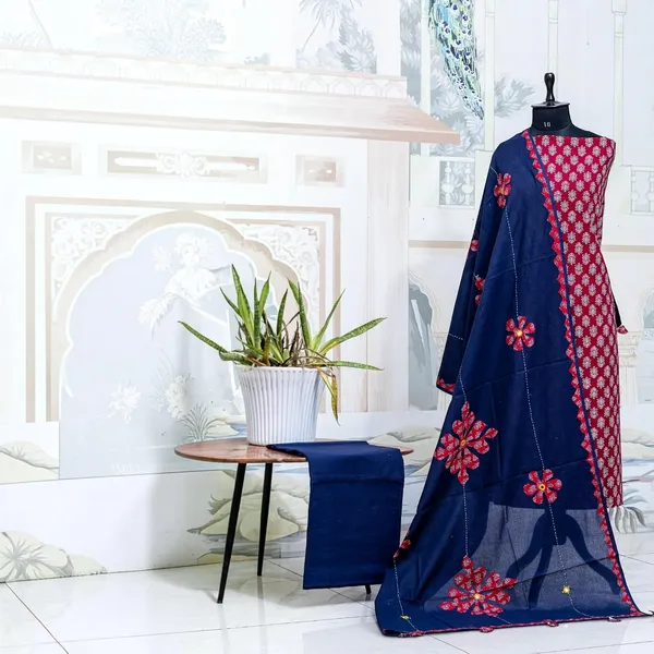 Ajrakh_Printed_Cotton_Unstitched_Dress_Material_For_Women