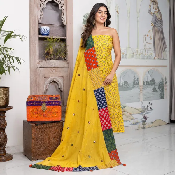 Ajrakh_Printed_Cotton_Unstitched_Dress_Material_For_Women