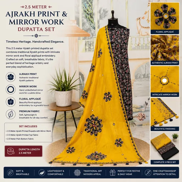 Ajrakh_Printed_Cotton_Unstitched_Dress_Material_For_Women