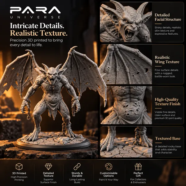Para__3D_Printed_Fantasy_Gargoyle_Showpiece