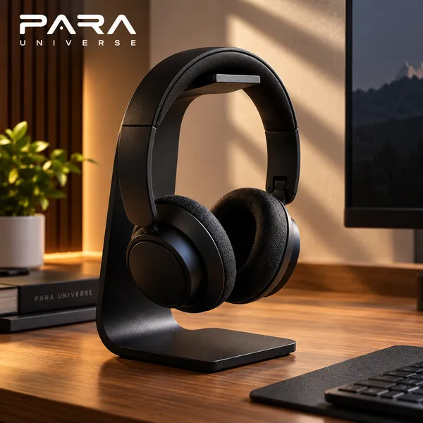 Para__Black_3D_Printed_Headphone_Stand