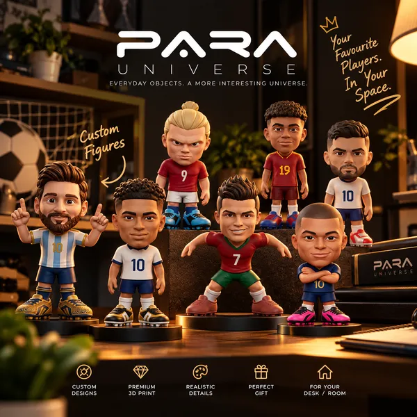 Para__Custom_Football_Player_3D_Printed_Figurine