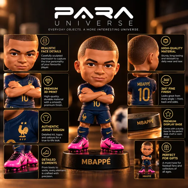 Para__Kylian_Mbappe_Football_Player_Display_Figurine