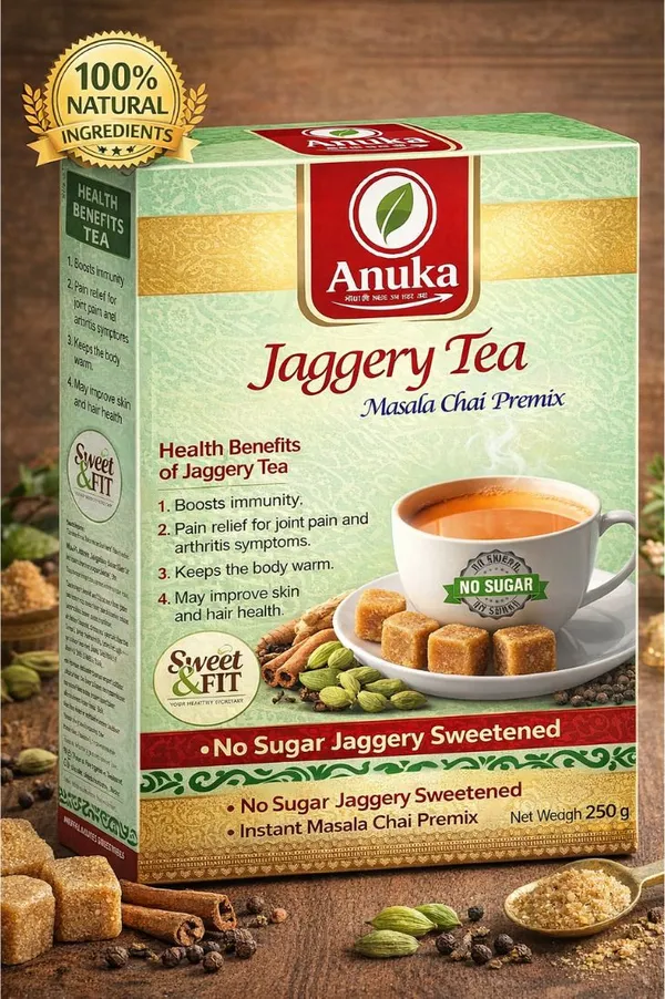 Anuka_Jaggery_Tea_250_Gram_Suger_Free_Powder_Jaggery_(250_g)
