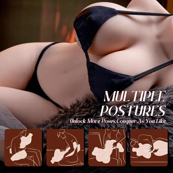 Luvora_Cream_Silicone_Realistic_Full_Body_Mannequin